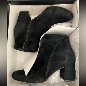 INC International Concepts Black Ankle Booties